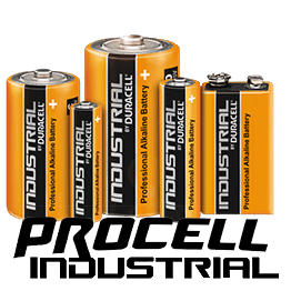 Duracell Industrial ALKALINE Batteries, Accessories