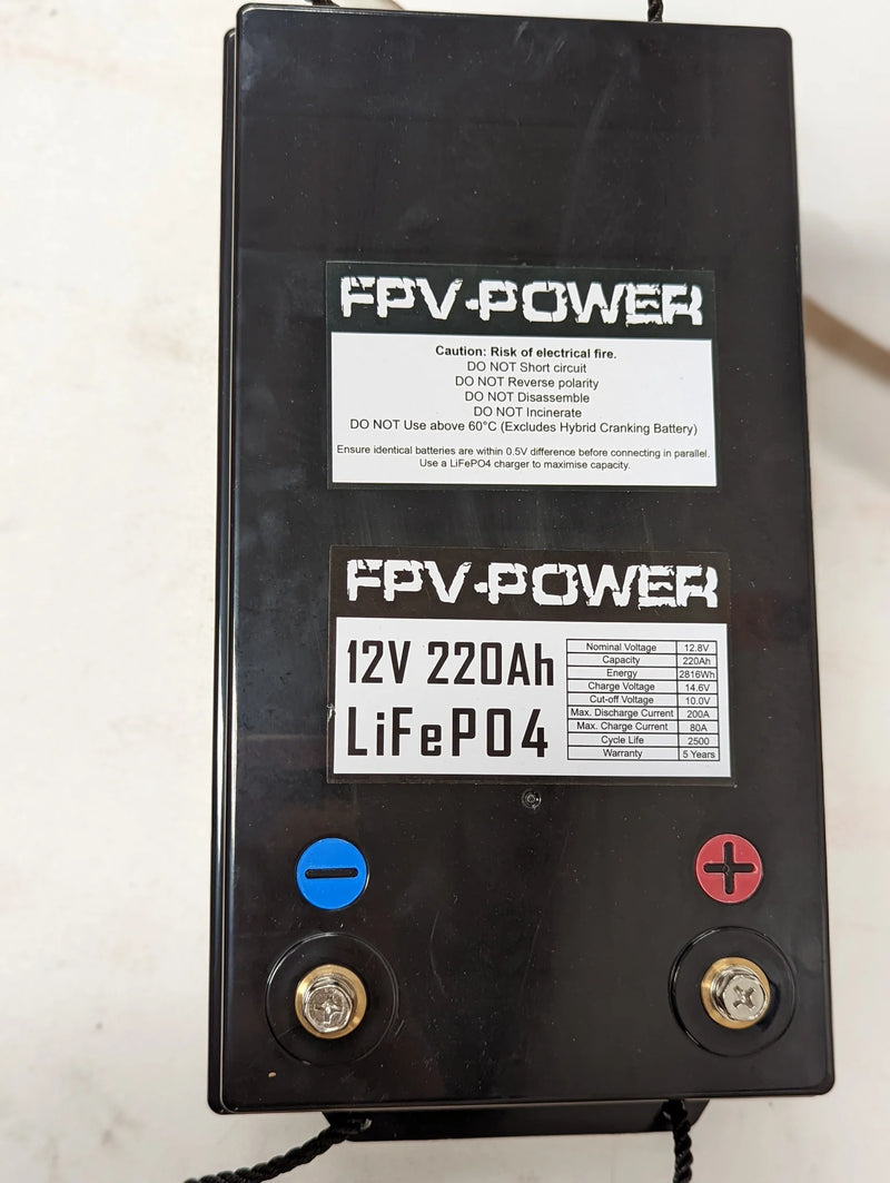 FPV Power LiFePO4 12V 220Ah - 10330