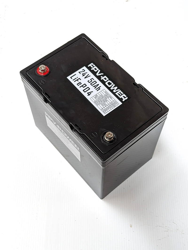 FPV Power LiFePO4 24V 50Ah Battery - 10834