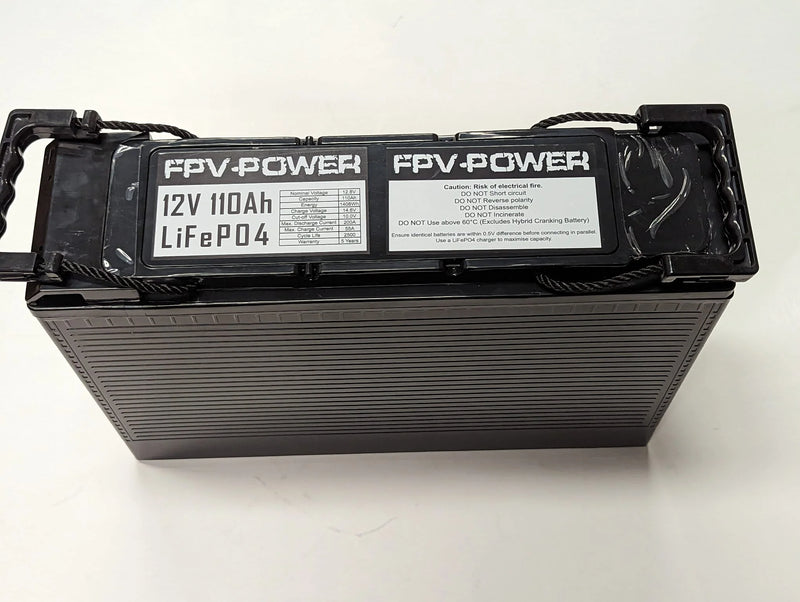 FPV Power LiFePO4 12V 110Ah Slimline - 10863