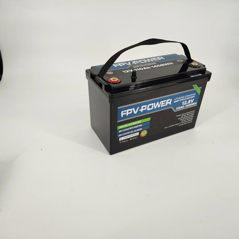 FPV Power LiFePO4 Smart Series 12V 110Ah BT Battery - 10928