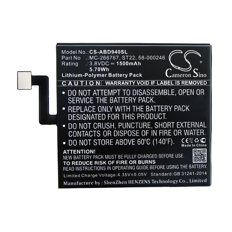 Battery for tablet Amazon Kindle Paperwhite 4 2018