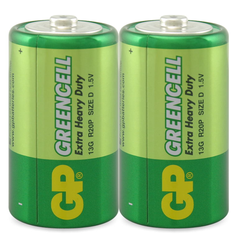 GP 1.5V Extra Heavy Duty D Battery Bulk