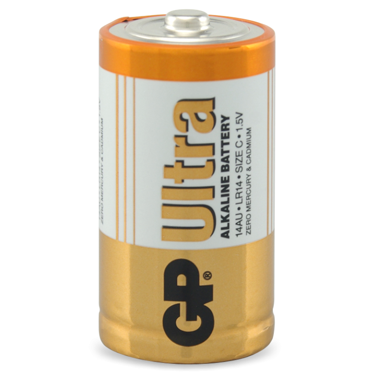 GP 1.5V Ultra Alkaline C Battery Bulk