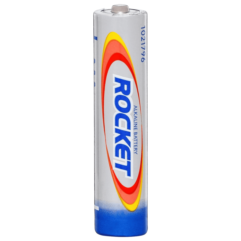 Rocket AAA Alkaline Batteries, Pack of 12