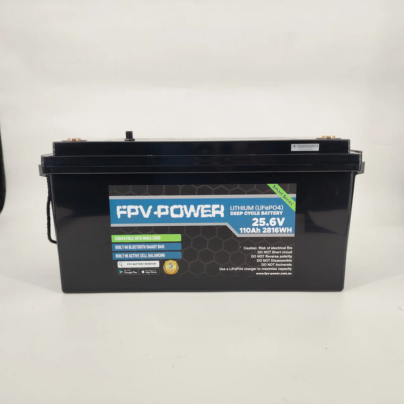 FPV Power LiFePO4 Smart Series 24V 110Ah BT/ NMEA2000 Battery - 10931