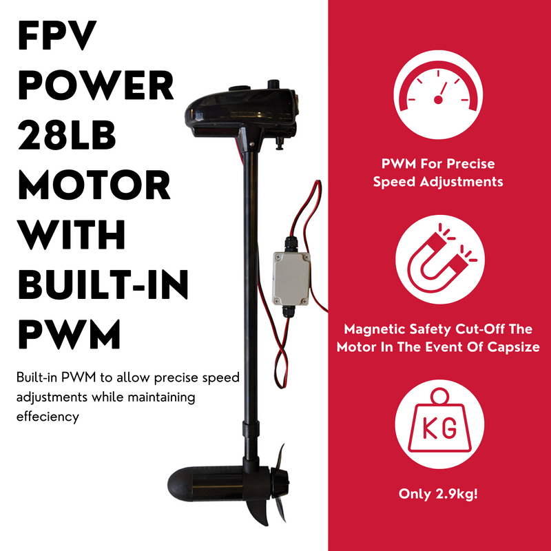 FPV Power 28lb motor w/ built in PWM