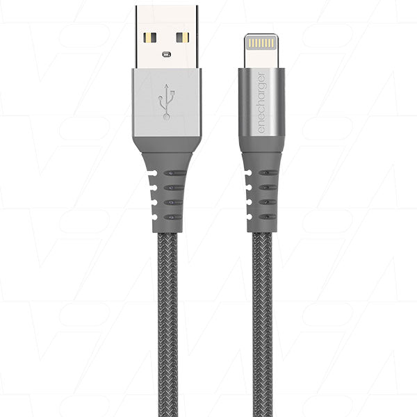2 Meter Premium Charge & Sync Cable from USB-A to Lightning (MFi) with Fast Charge & Fast Syncing Capabilities in Durable Braided Cable Design