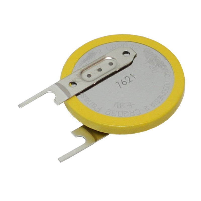 Lithium PCB S+ S- 10.7mm Fat pins Vertical Mount Yellow Insulator
