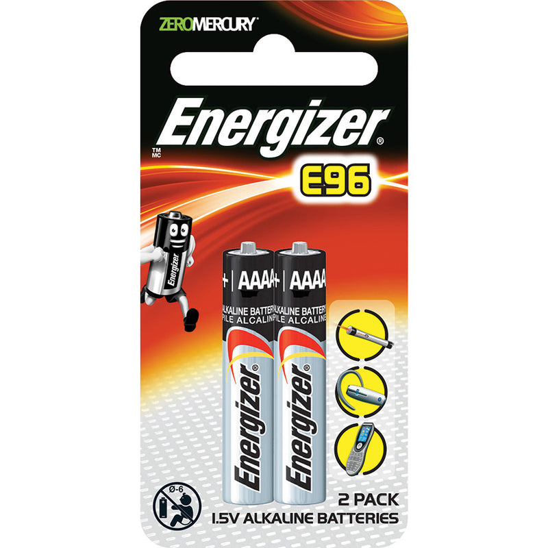 ENERGIZER SPECIALTY BATTERY E96 2PK 'AAAA' battery