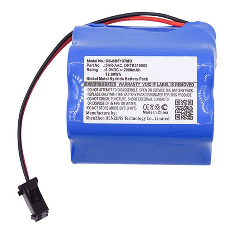 Stryka Battery to suit SANYO 5HR-AAUC 6.0V 2200mAh NiMH