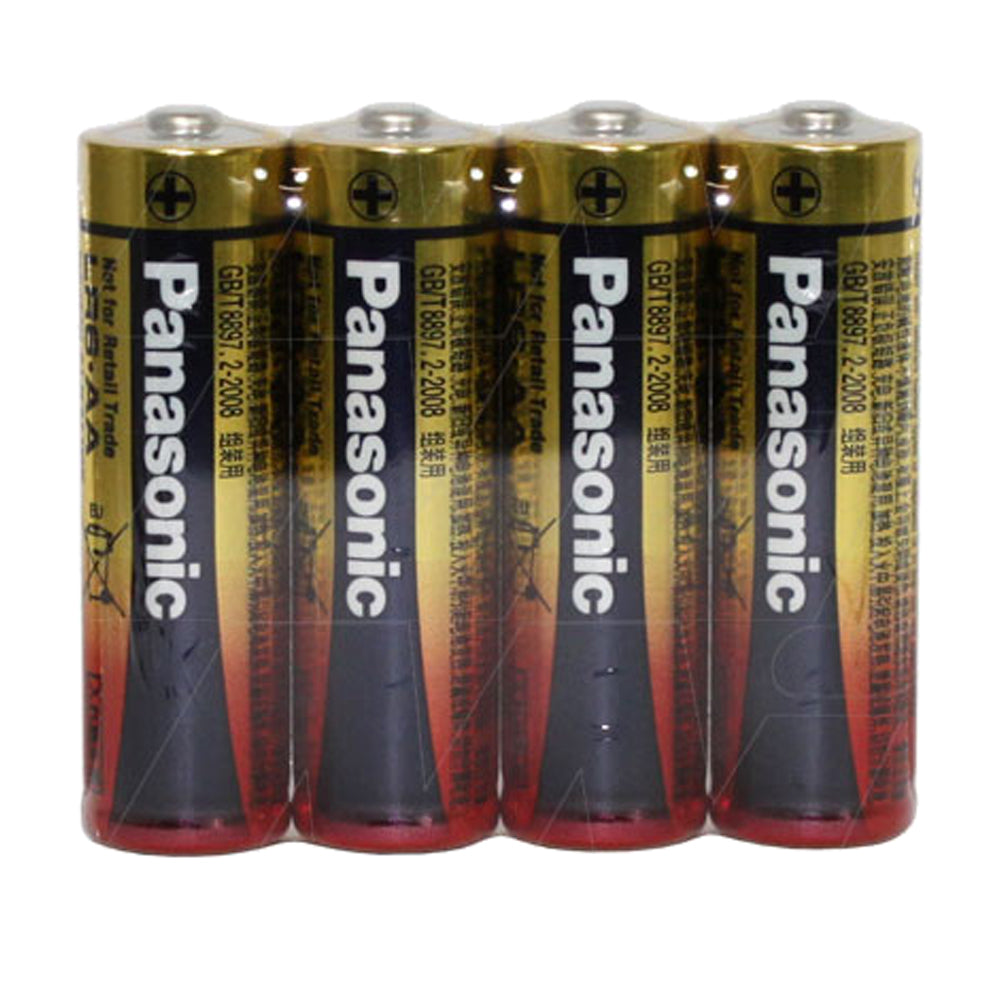 Panasonic - AA Size - Alkaline Battery - Industrial Grade - 18