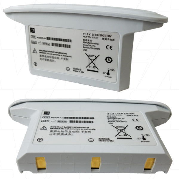Medical Battery suitable for use Lithium Ion (LiIon) 11.1V 4.8Ah MB835B