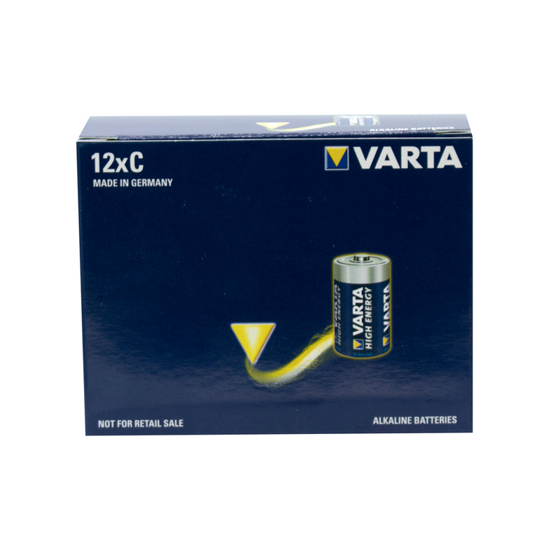 Varta HIGH ENERGY Industrial C size - BULK BOX OF 12 VAILR14-12 - CLEARANCE PRICE!!