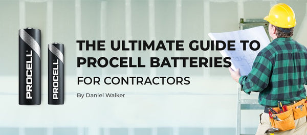 Procell batteries for contractors