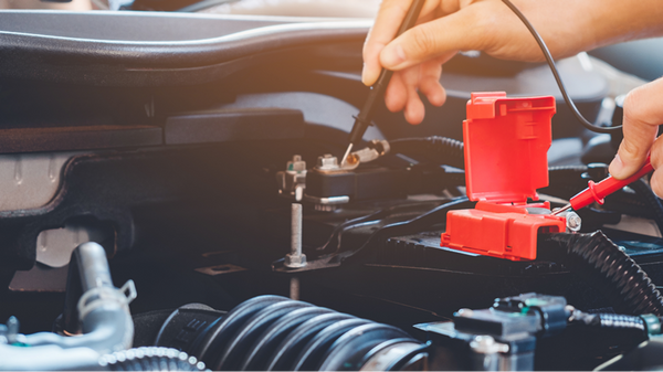 testing car starter battery