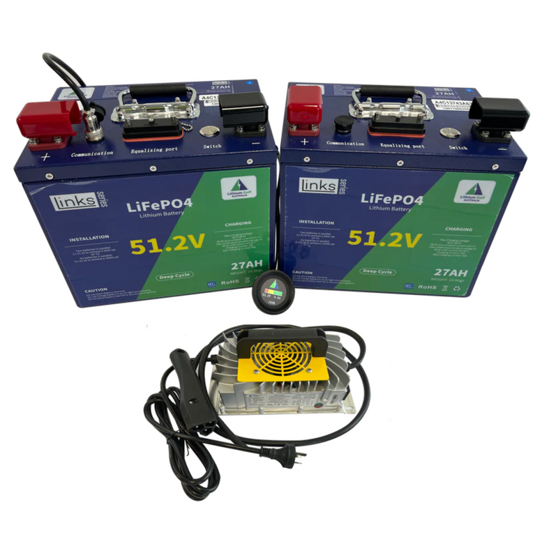 Lithium Golf Links Series Parallel batteries 51.2V Kits Golf Cart Batteries