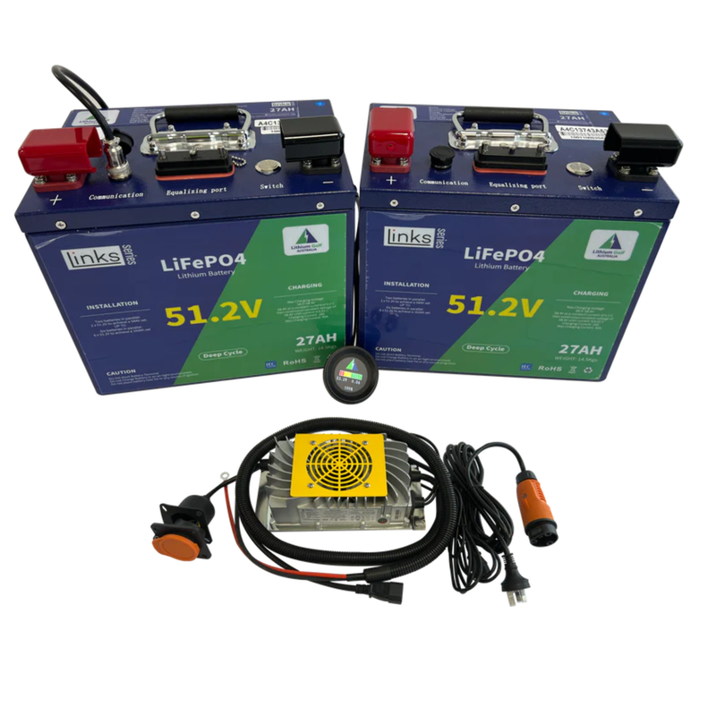 Lithium Golf Links Series Parallel batteries 51.2V Kits Golf Cart Batteries