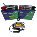 Lithium Golf Links Series Parallel batteries 51.2V Kits Golf Cart Batteries