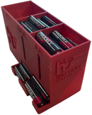 Battery Dispenser AA & AAA Battery Box With Recycling Bay