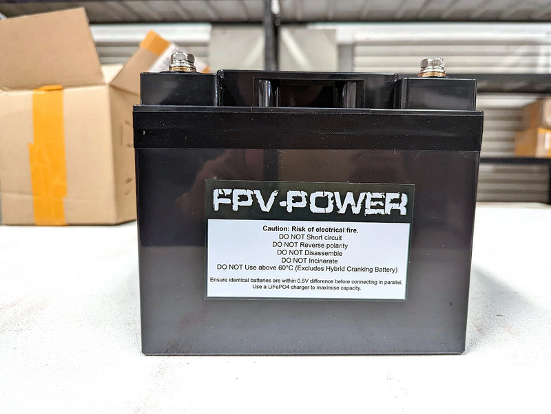 FPV Power LiFePo4 12V 50AH Battery - 10352