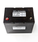 FPV Power LiFePO4 24V 50Ah Battery - 10834