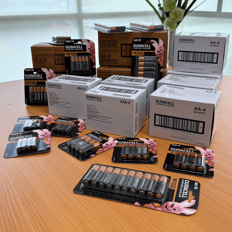 Duracell Everyday BONUS STOCK DEAL - 12 x Packs of AA 4 pack FREE!!