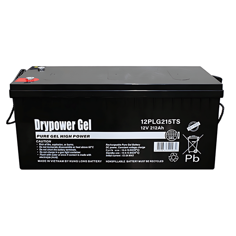 12V 212Ah Pure Gel Type Sealed Lead Acid Deep Cycle Battery