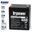 Drypower 12SB25WHR 12V 25W (5Ah) SLA Battery (for UPS-Standby) - Battery Specialists