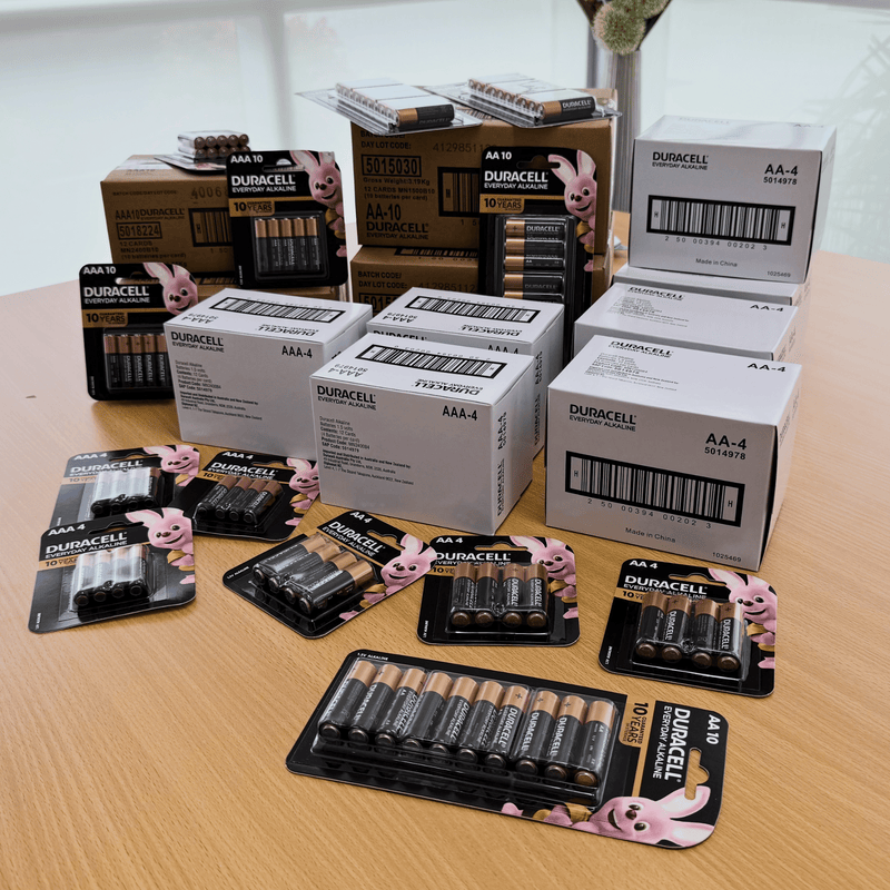 Duracell Everyday BONUS STOCK DEAL - 12 x Packs of AA 4 pack FREE!!