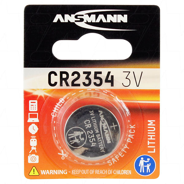 CR2354 3V Lithium Coin Cell Blister of 1