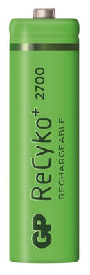 GP ReCyko 1.2V 2600mAh NiMH AA Battery - Card of 4