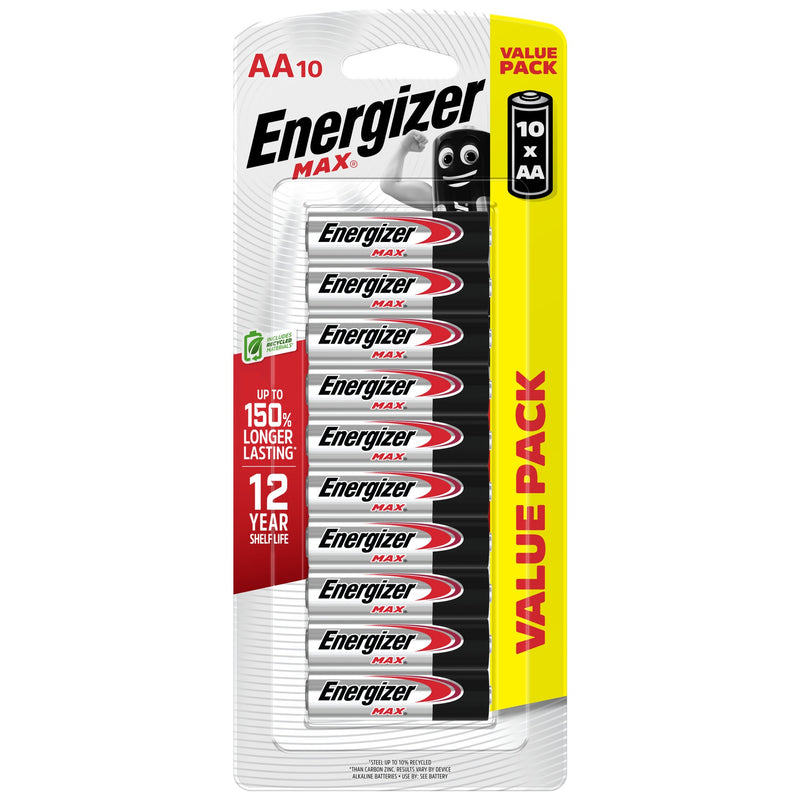 ENERGIZER MAX AA 10PK