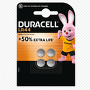 Duracell Security LR44 1.5V Alkaline Button Battery 4 Pack