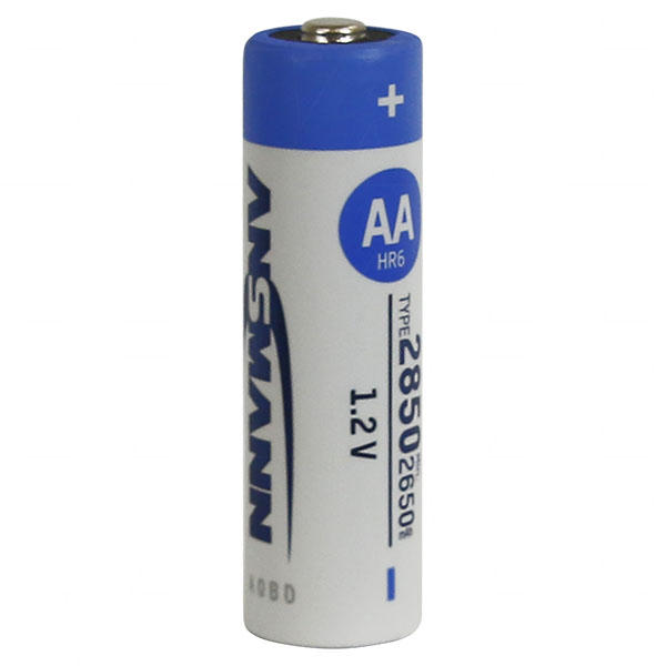 Ansmann AA Bulk 1.2V 2850mAh NiMH High Cap Raised Button