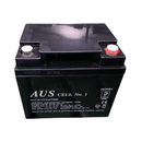 Auscell 12V 40Ah Sealed Lead Acid Battery in white background
