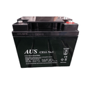 Auscell 12V 45AH Sealed Lead Acid Battery in white background