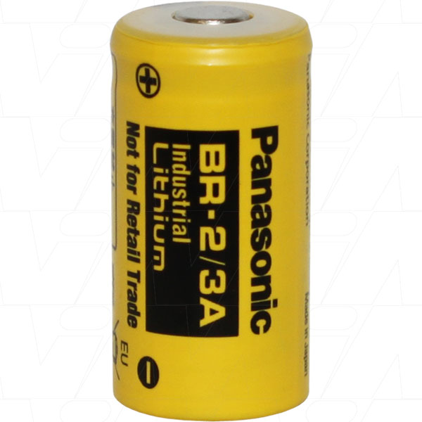 Panasonic BR2/3A 3V 1200mah Lithium Battery