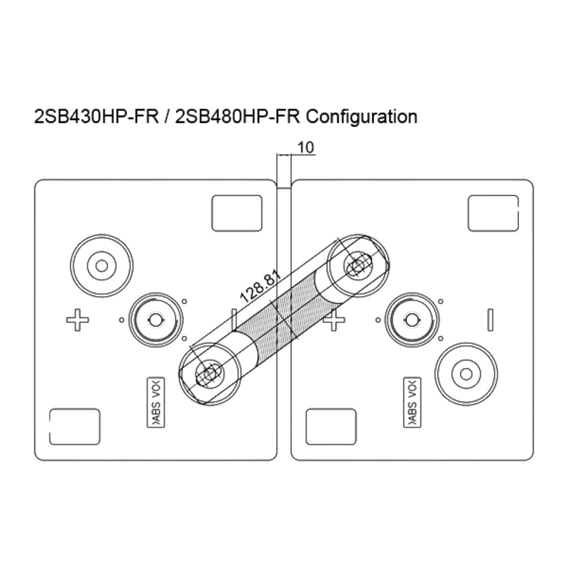 BUSBAR M8 suitable for Drypower 2SB430HP-FR &2SB480HP-FR