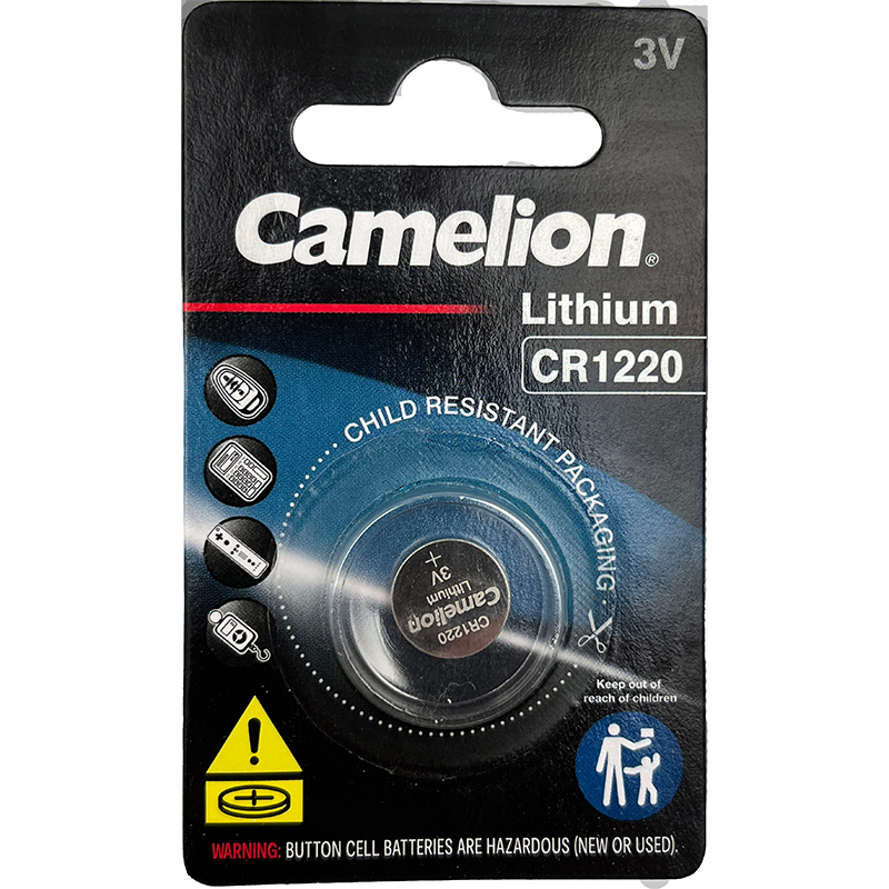 Camelion Lithium 1220 Button Cell-CS CA1220CS