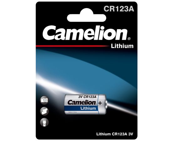 Camelion Lithium 3V CR123A BP1 CA123A