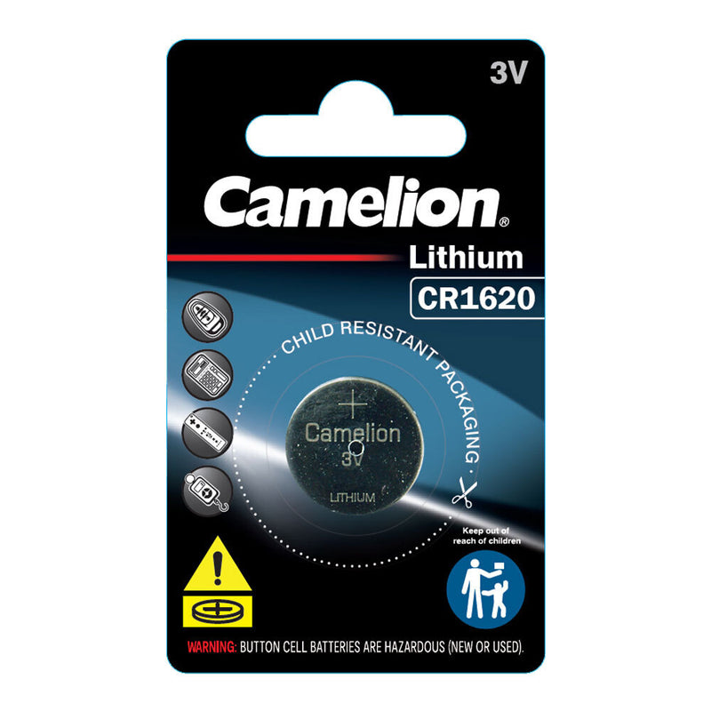 Camelion Lithium 1620 Button Cell-CS CA1620CS