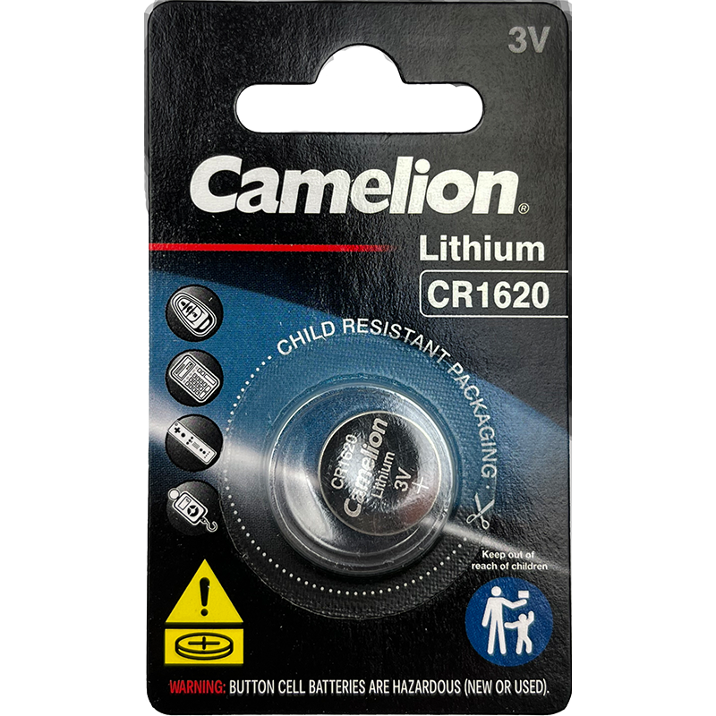 Camelion Lithium 1620 Button Cell-CS CA1620CS