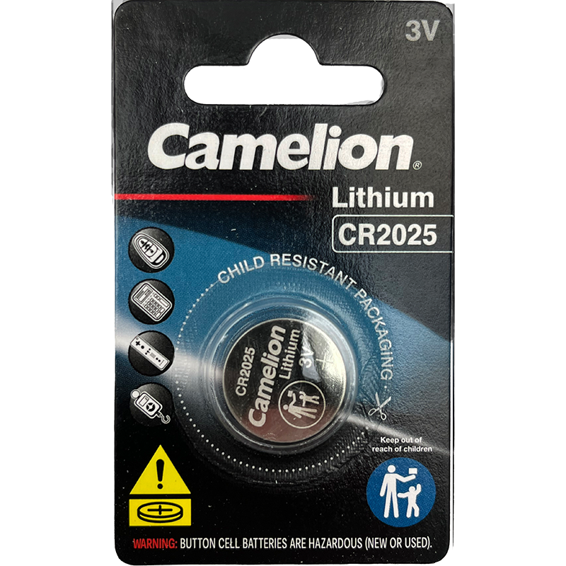 Camelion Lithium 2025 Button Cell-CS CA2025CS