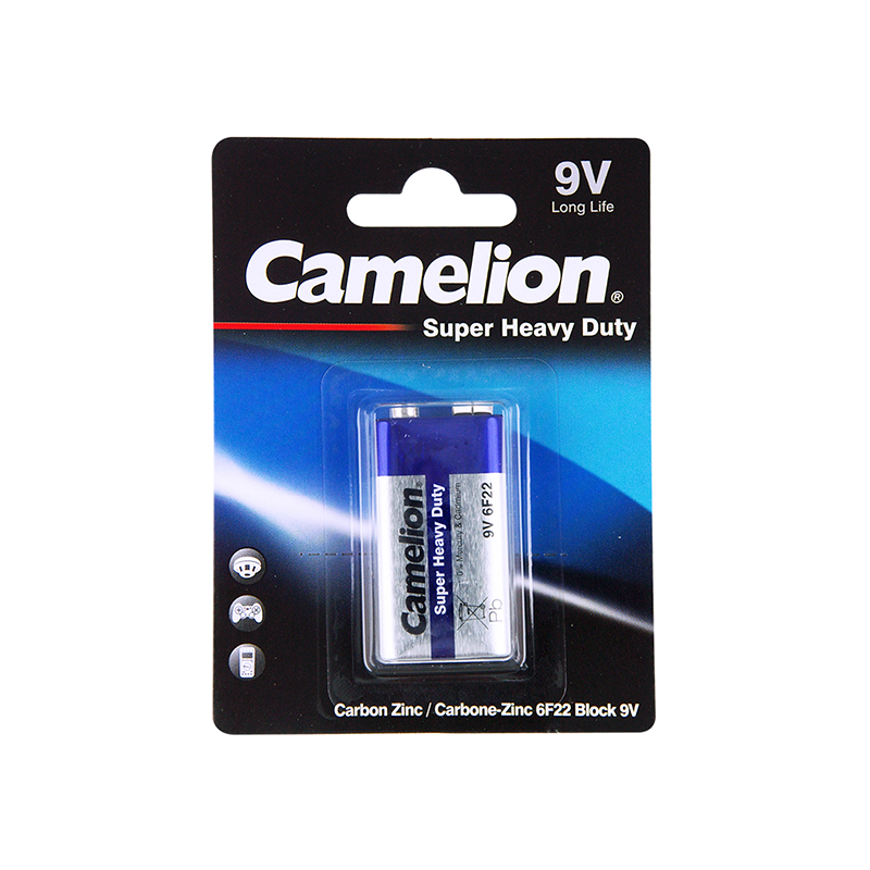 Camelion Super Heavy Duty 9V BP1 CA6F22U