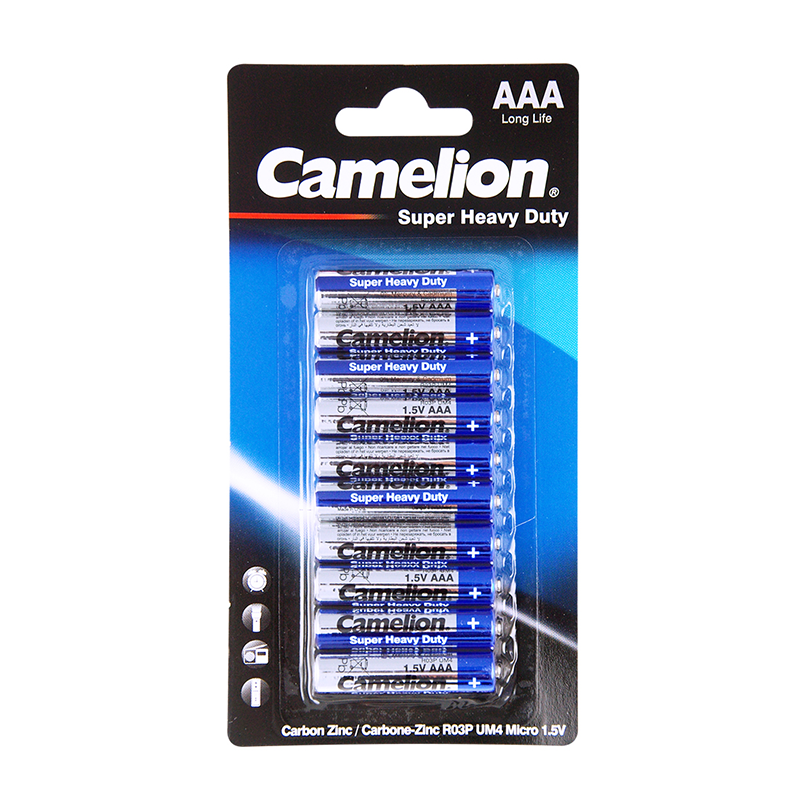 Camelion Super Heavy Duty AAA BP 10 CAR3U/10