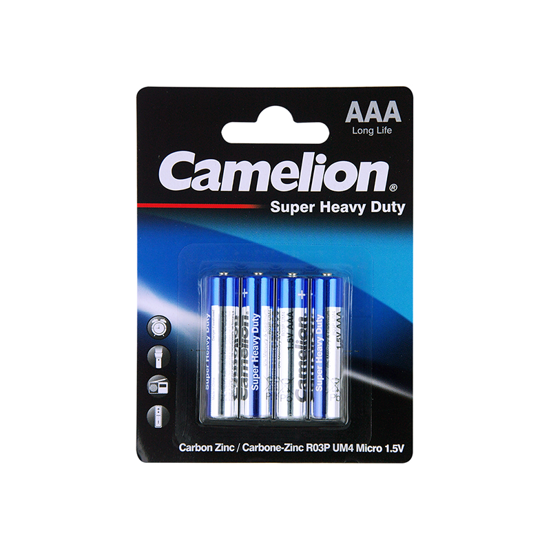 Camelion Super Heavy Duty AAA BP4 CAR3U/4