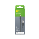 GP Charge & Sync Cable Essentials 1m USB A to Lightning cable - Grey