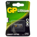GP 3V 750mAh Lithium (LiMnO2) Photographic Battery - Card of 1