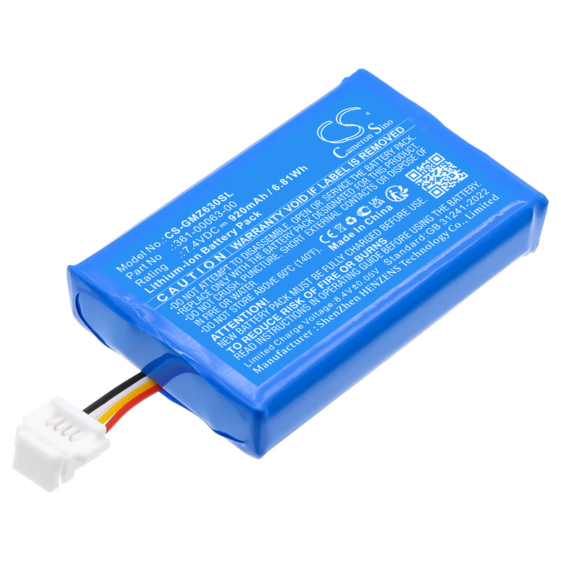 CS-GMZ630SL GARMIN NAVIGATOR 5 Battery Replacement
